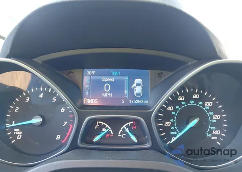 2014 Ford Escape Se из США, поврежденный, VIN 1FMCU9G90EUD31456